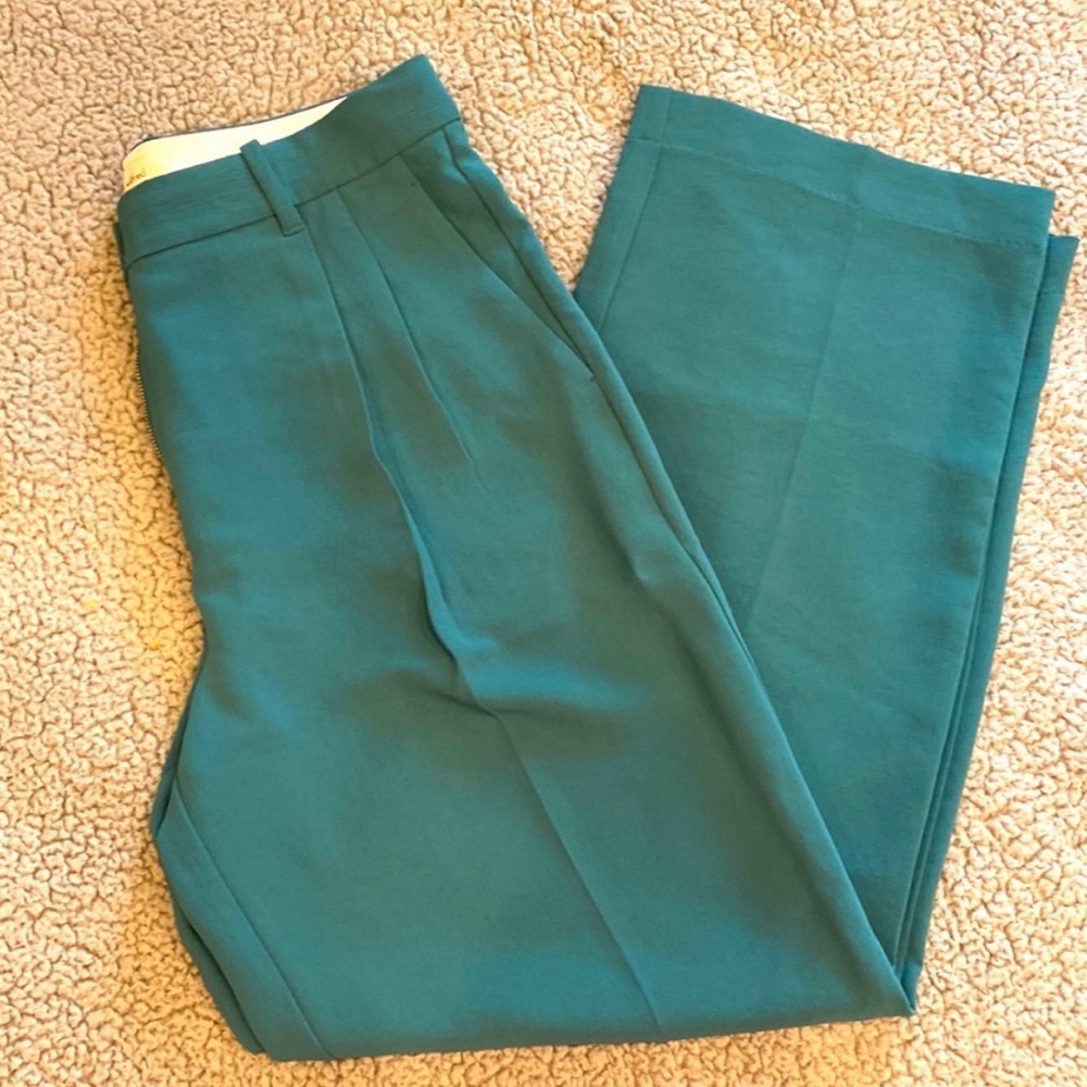 Aritzia effortless pants in teal